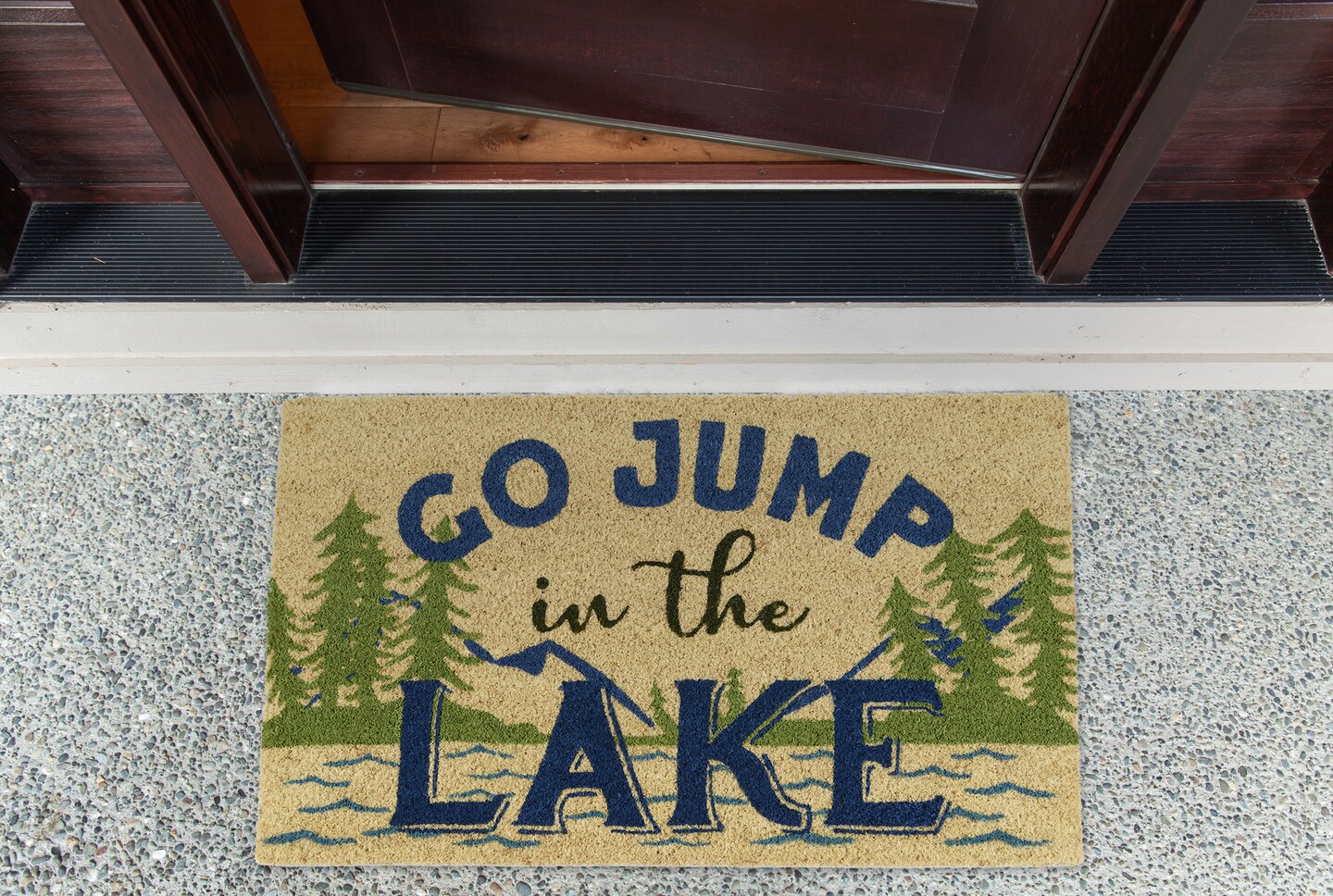 DII Jump in the Lake Doormat