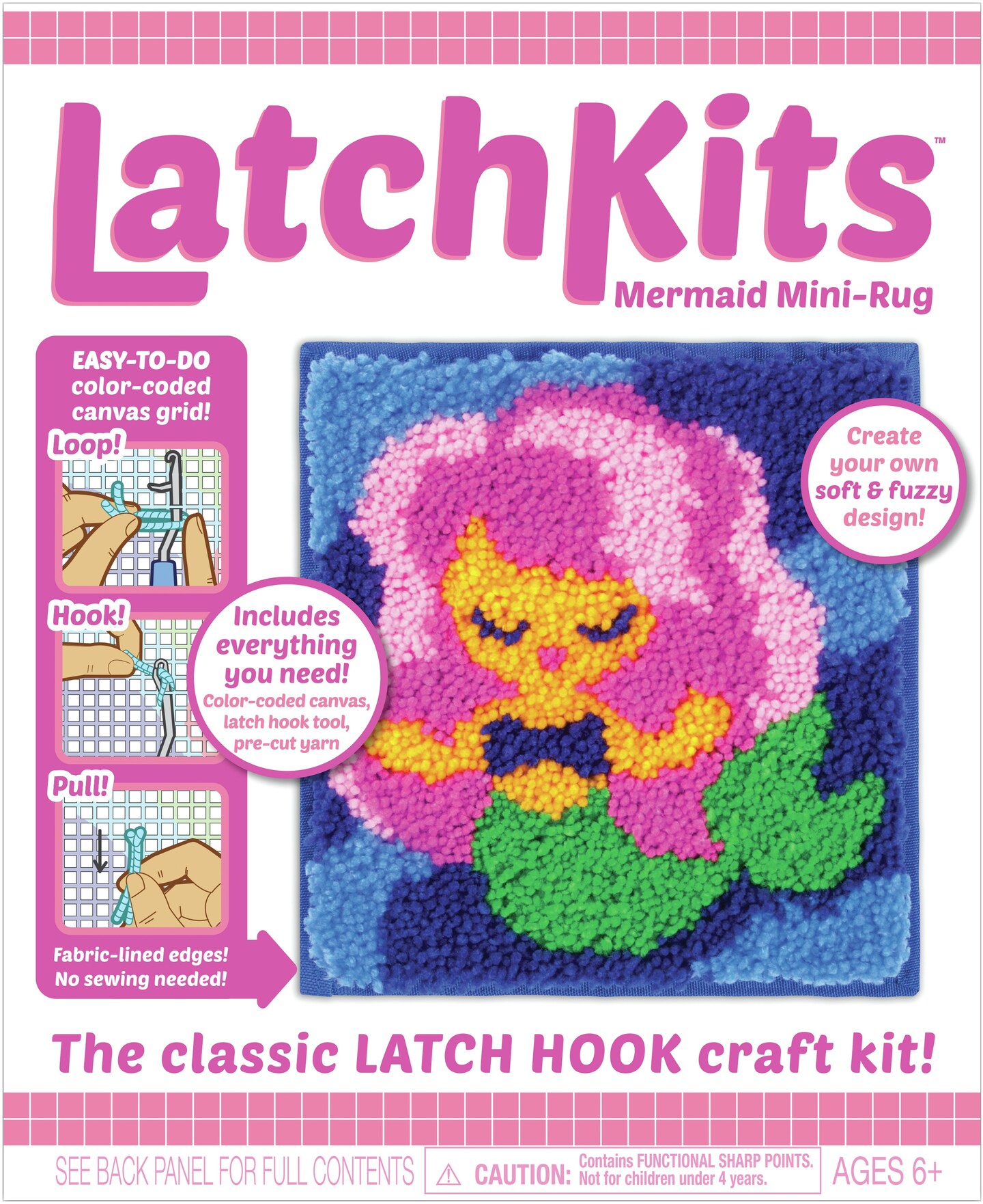 Latch Kit Mini RugMermaid Stencils & Forms Michaels