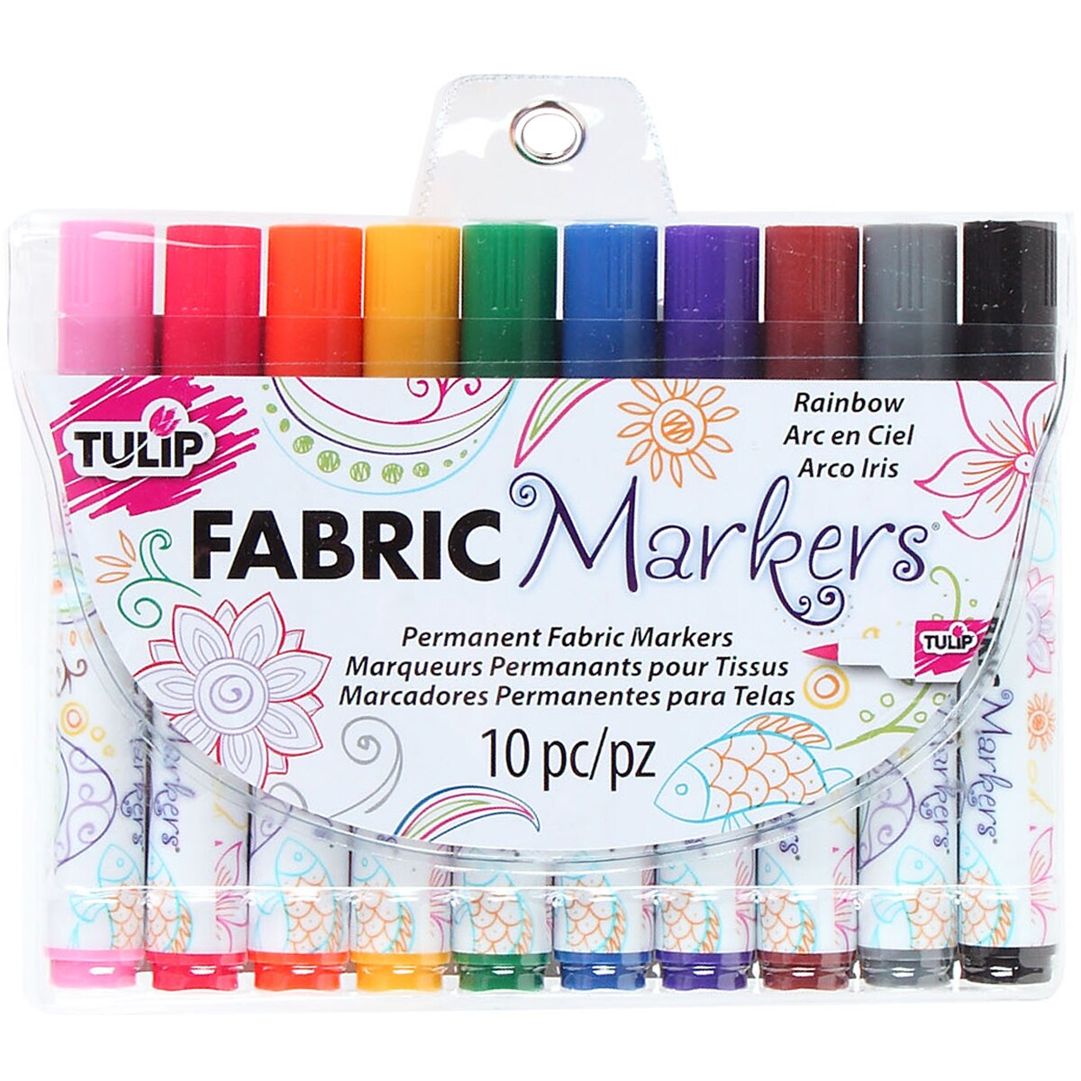 Tulip Permanent Fabric Markers 10/PkgRainbow Spray Paints Michaels