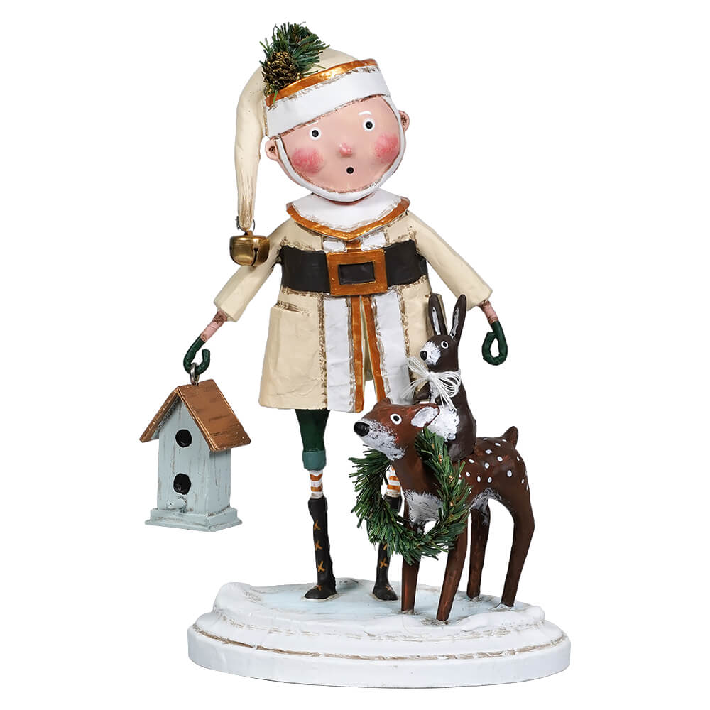 Lori Mitchell Christmas Collection Woodland Santa Figurine Michaels