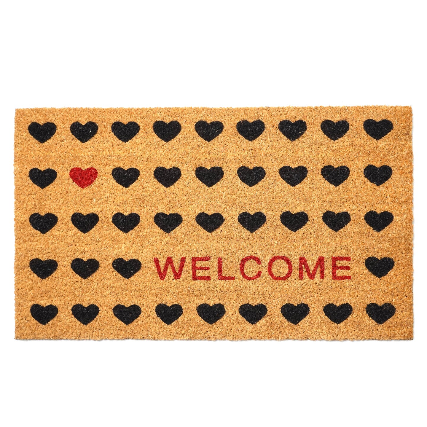 Heart Welcome Doormat