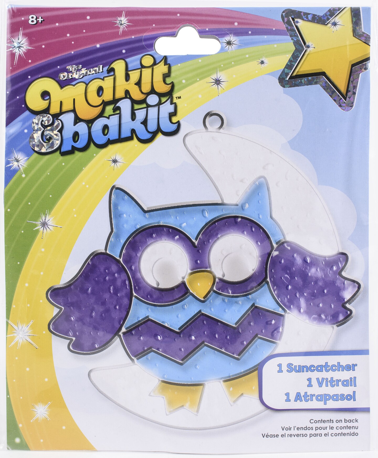 Makit & Bakit Suncatcher Kit-Owl | Craft Kits | Michaels