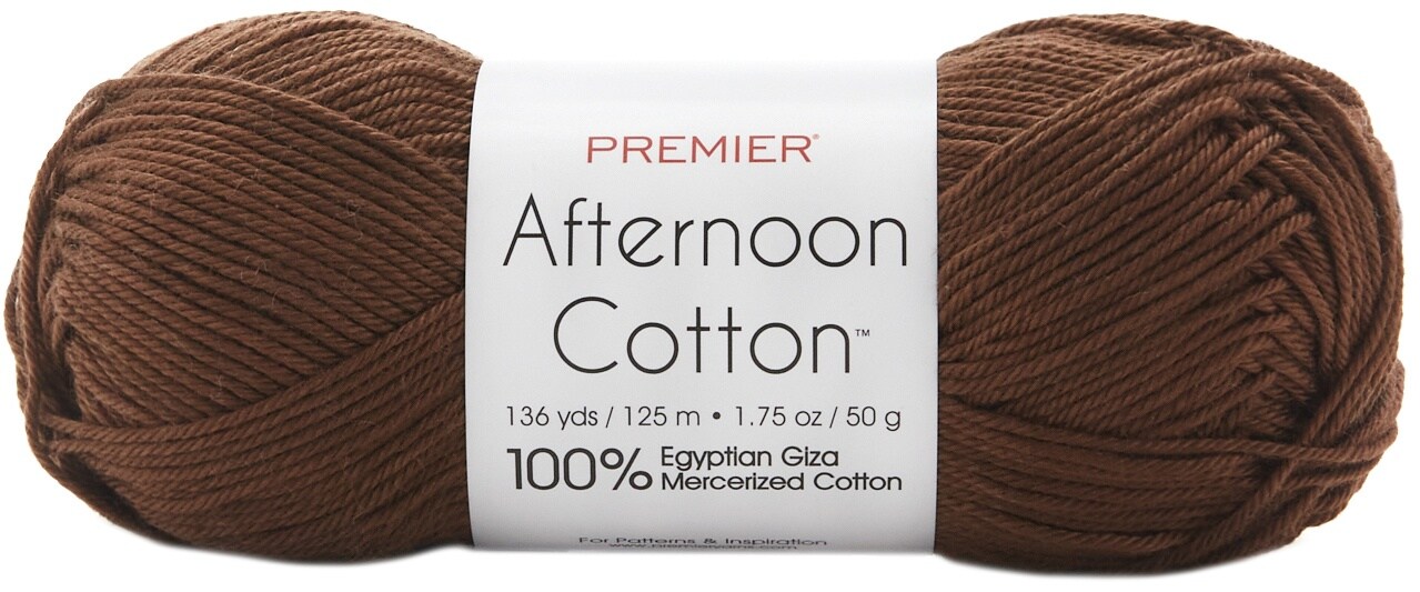 Premier Yarns Afternoon Cotton YarnCocoa Stencils & Forms Michaels