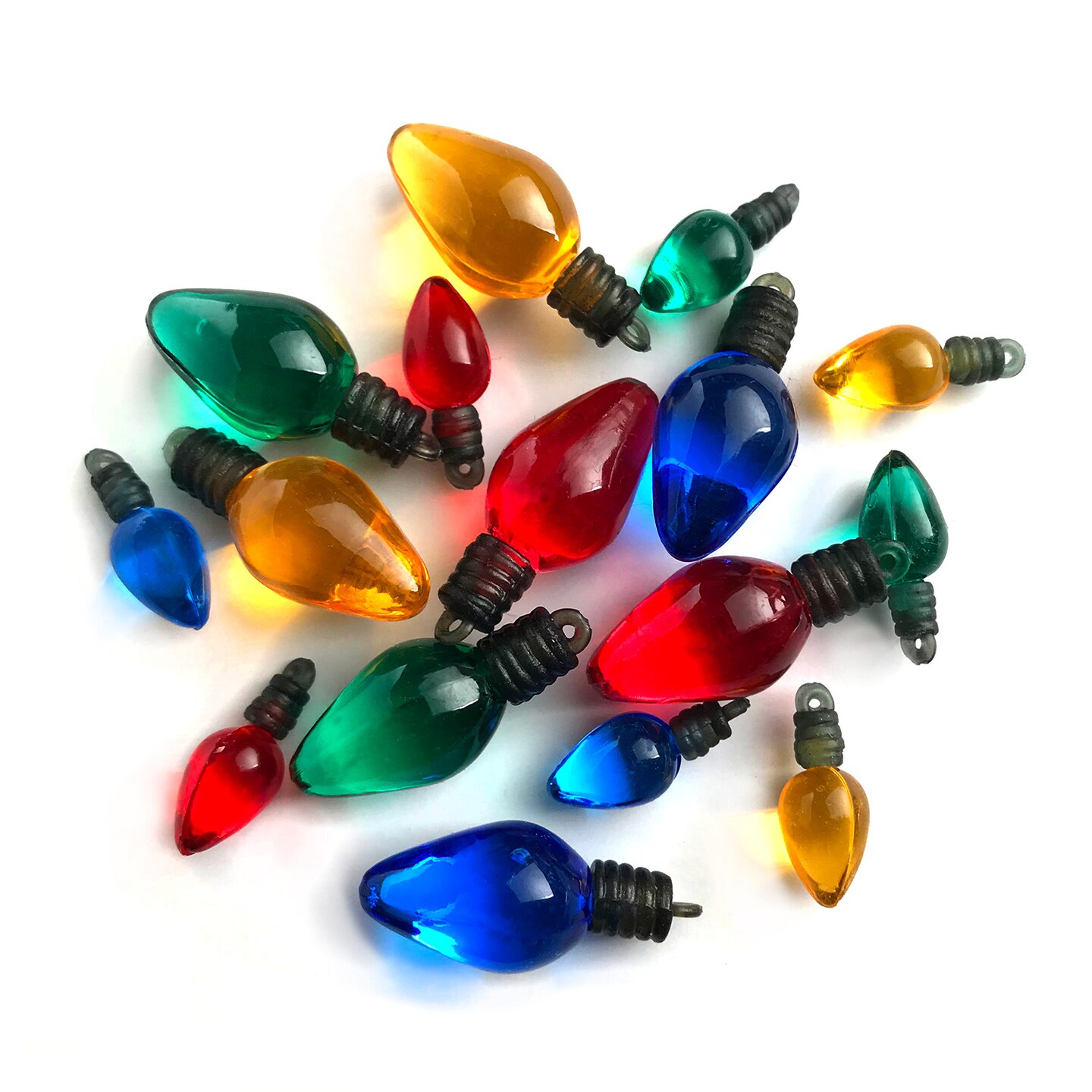 Buttons Galore 50+ Assorted Christmas Buttons for Sewing & Crafts - Set of 6 Button Packs - Christmas Set 2