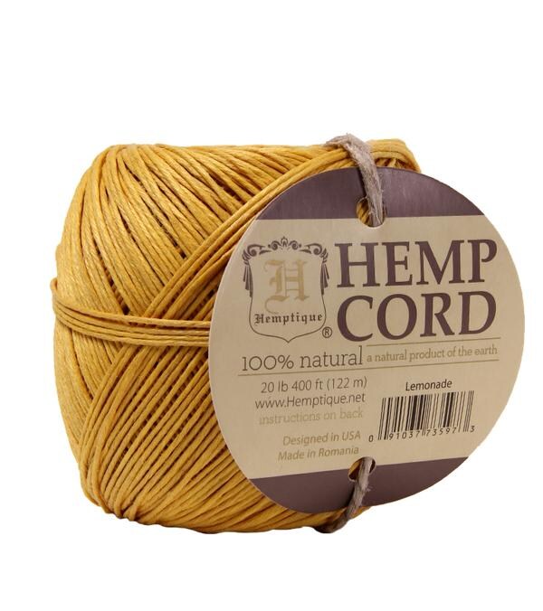 Hemptique #20 1mm Hemp Cord Balls Jewelry Making Macrame Crochet Crafting Gift Wrapping Outdoor Gardening