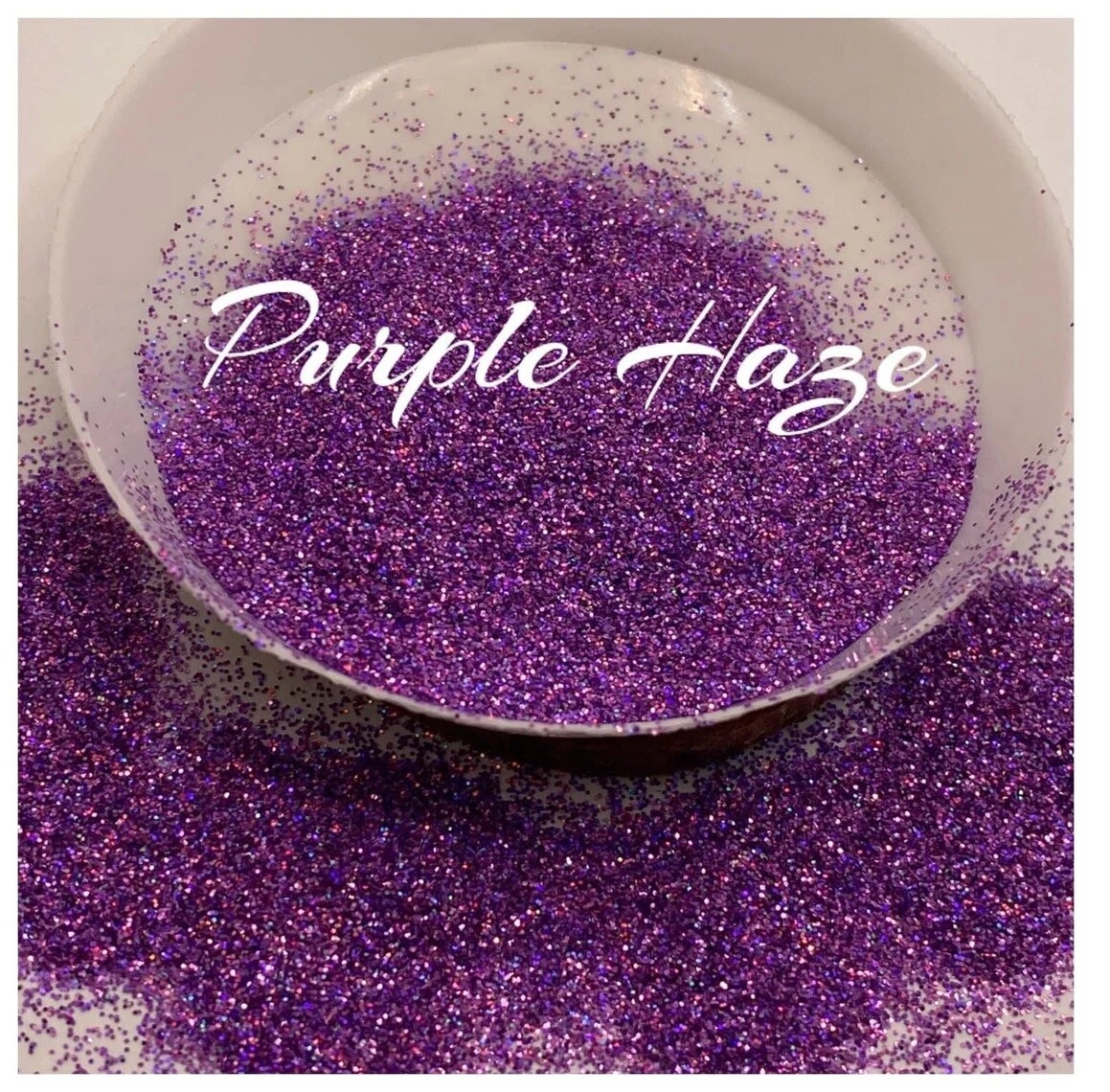 Purple Haze: Holographic fine glitter 1oz