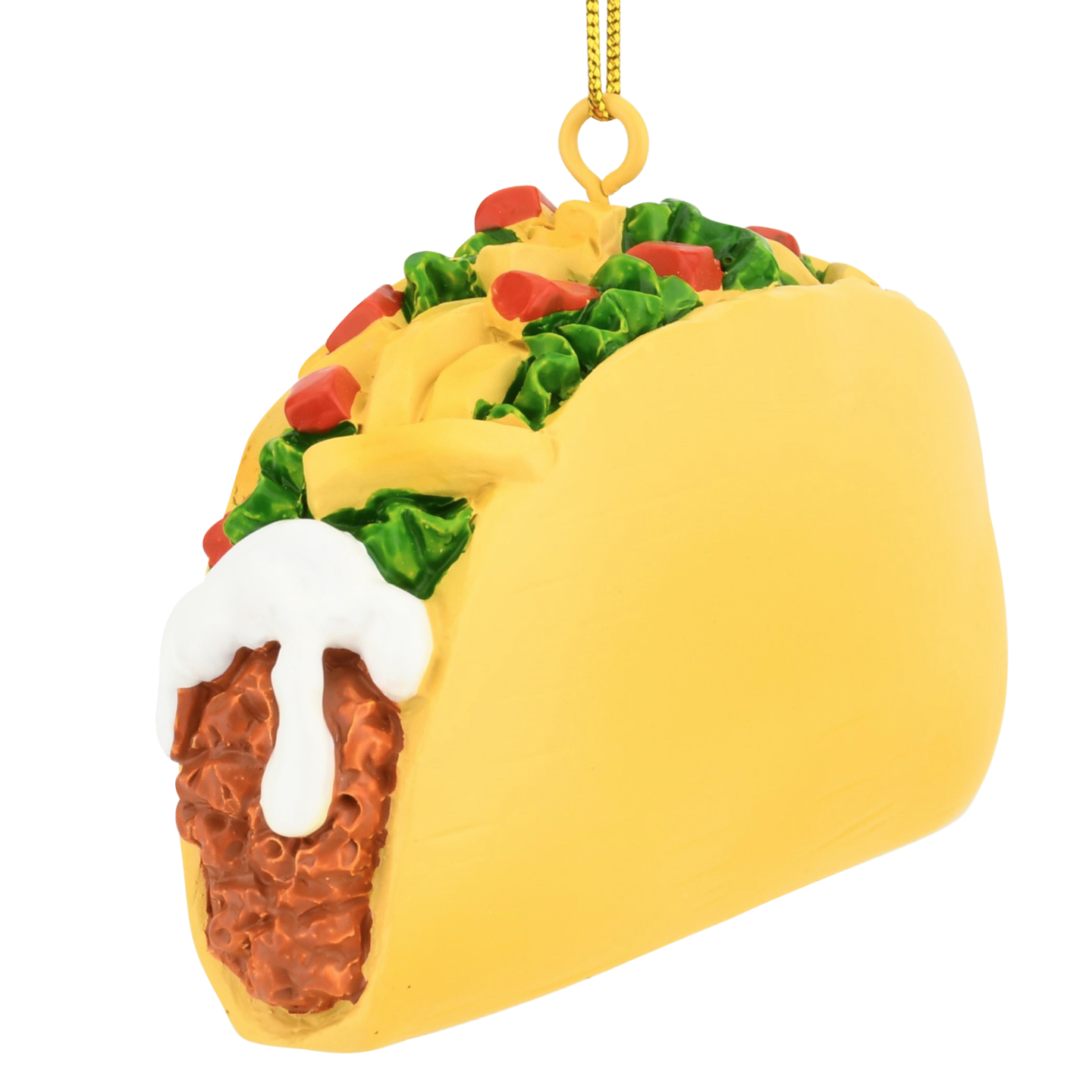 Taco Food Christmas Ornament