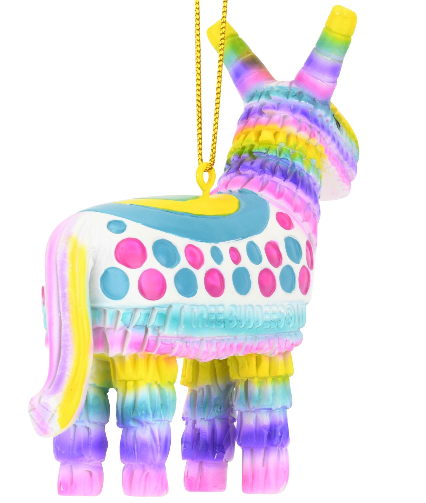 Colorful Donkey Party Pi&#xF1;ata Christmas Ornament