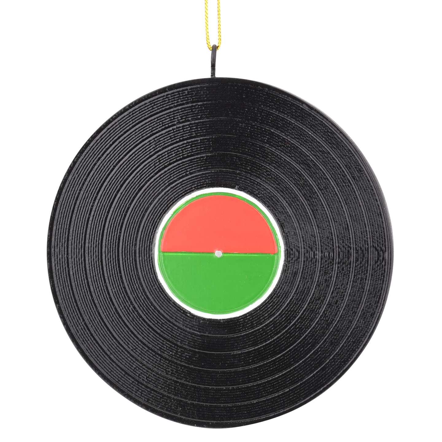 Tree Buddees Personalizable Record Turntable Music Christmas Ornament