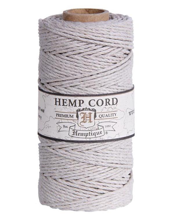 Hemptique 1.8mm #48 Hemp Cord Spools Jewelry Bracelet Making Crafting Scrapbooking Bookbinding Mixed Media Crocheting Macrame Gift Wrapping Outdoor Gardening