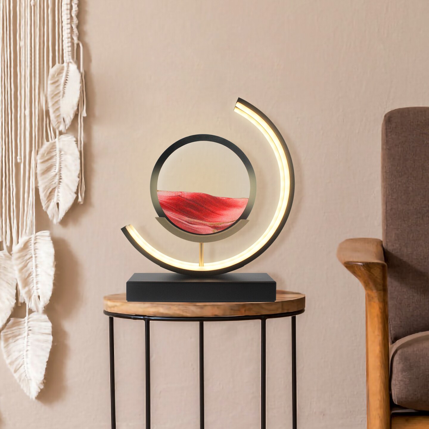 Moving Sand LED Table Lamp