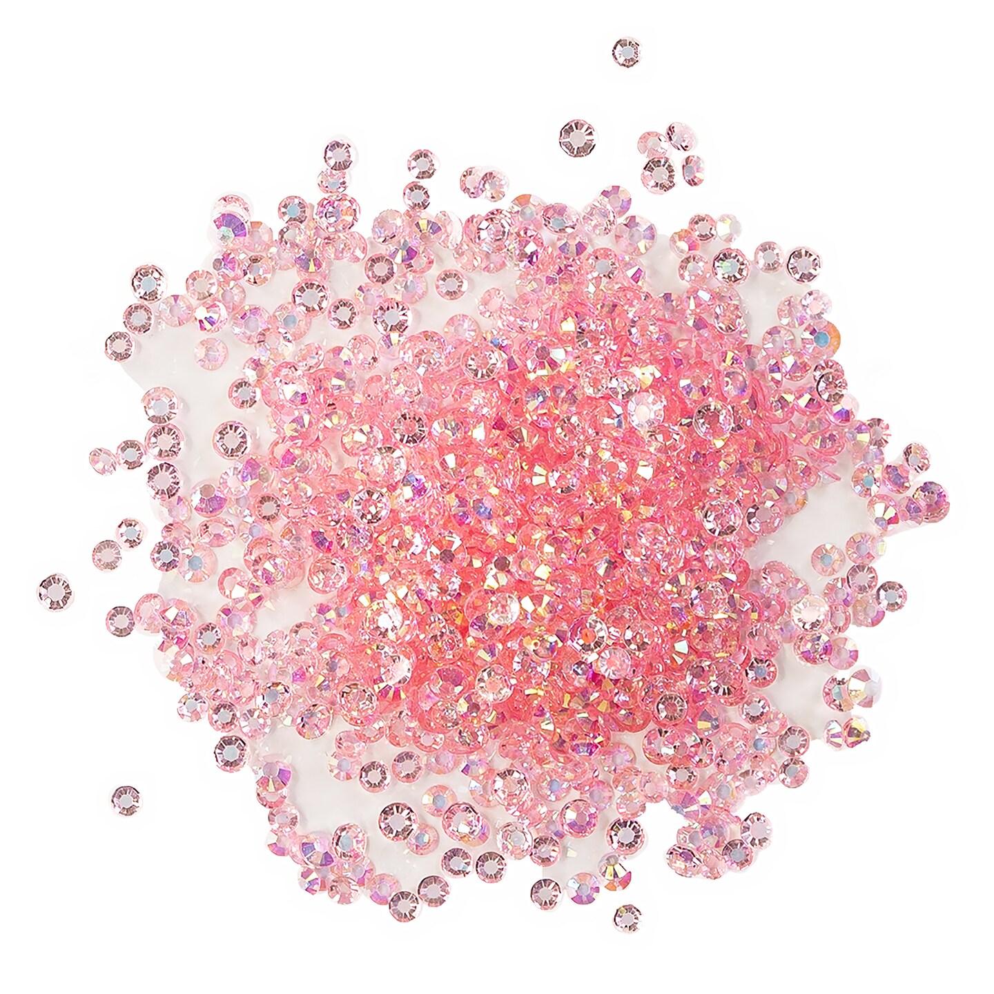 Buttons Galore Crystalz Bundle of Iridescent Gems - 1200 Pieces - Baby Colors