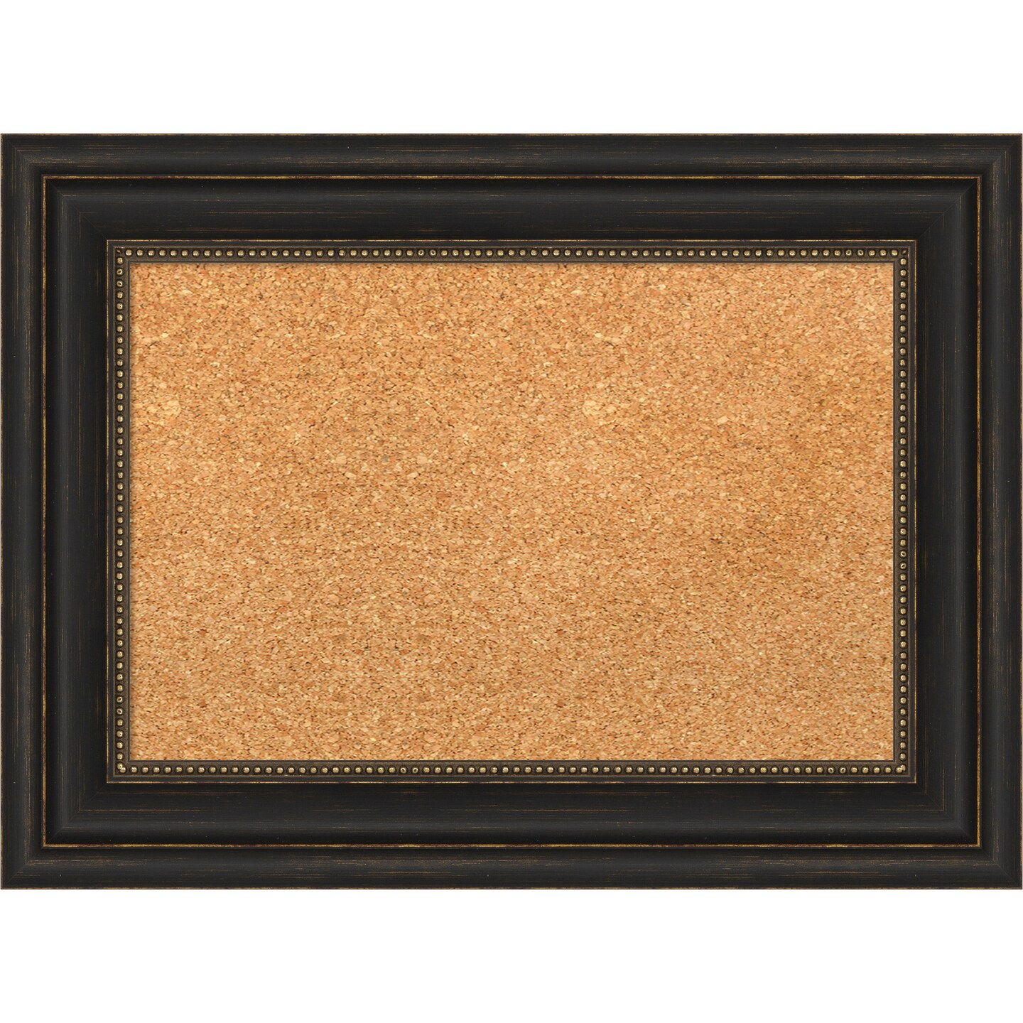 Cork Board, Accent Bronze Frame Bulletin Board, Organization Board