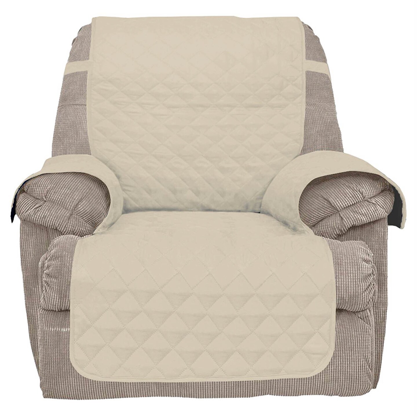DII Reversible Recliner Cover Beige Home Storage & Organization