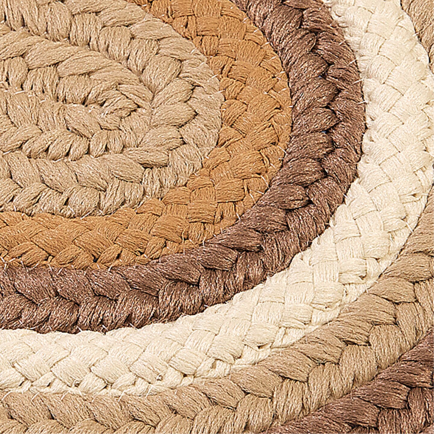 BN99R084X084 Brooklyn Amber Way 7' round Rug, 100 Polypropylene