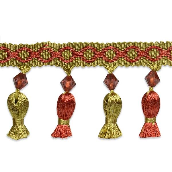 5 yards of Tied Tassel Trim with Beads Michaels