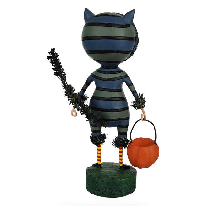 Lori Mitchell Halloween Collection: Sourpuss Cat Figurine