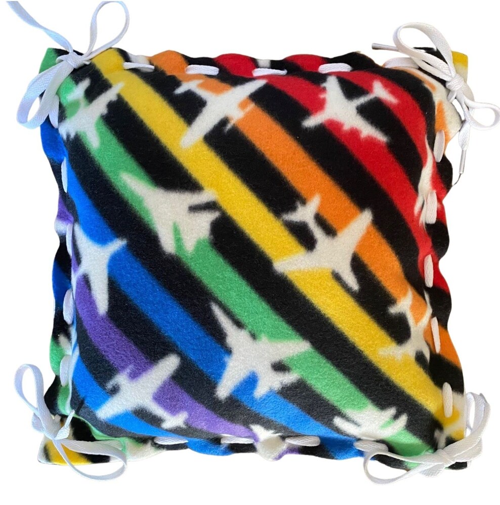 Make Your Own Fleece Pillow Kit Activity for Elderly, Low Vision