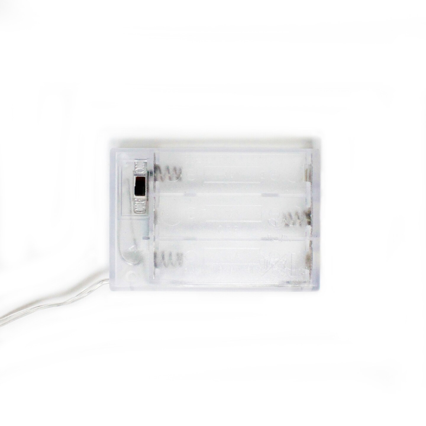 Perfect Holiday 18 LED Crackle Balls Battery Operated Lights - White