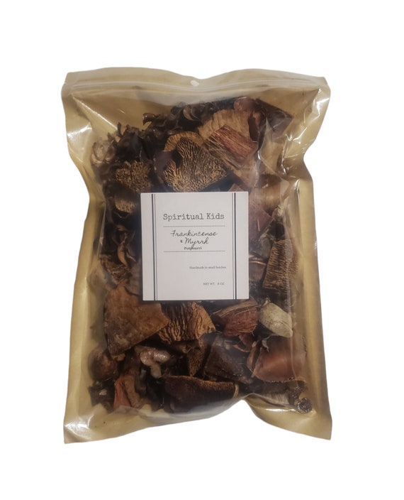 Frankincense & Myrrh Potpourri 8oz Bag made with Fragrant/Essential Oils HandMade FREE SHIPPING SCENTED Nature Lover Gift| Wedding Favors