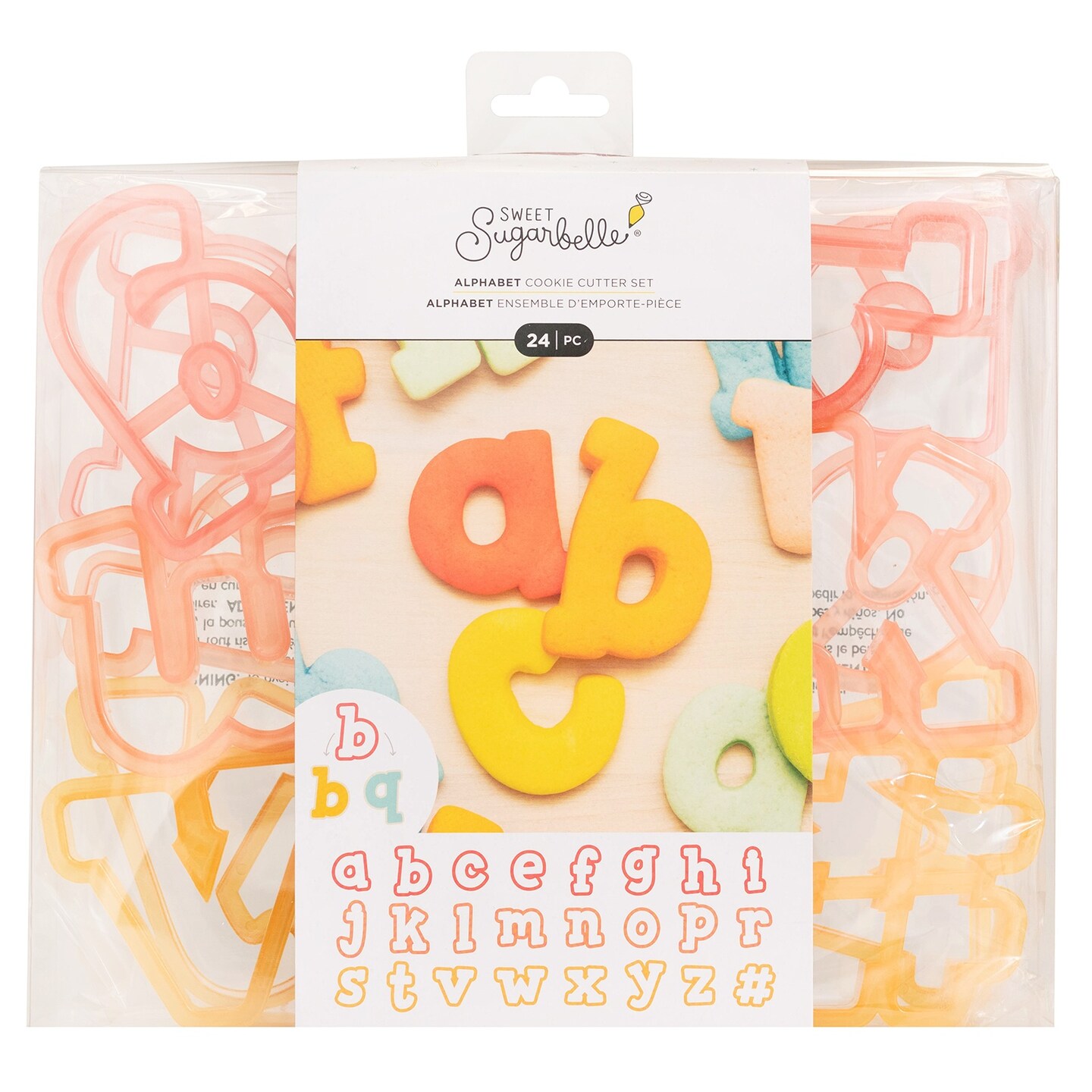 Sweet Sugarbelle Cookie Cutters 24/PkgAlphabet Stencils & Forms
