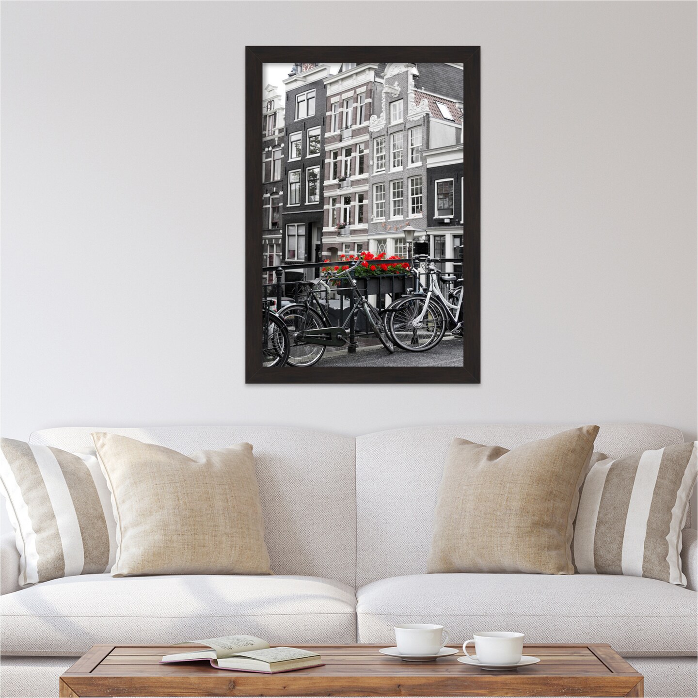 Amanti Art Furniture Espresso Narrow Picture Frame