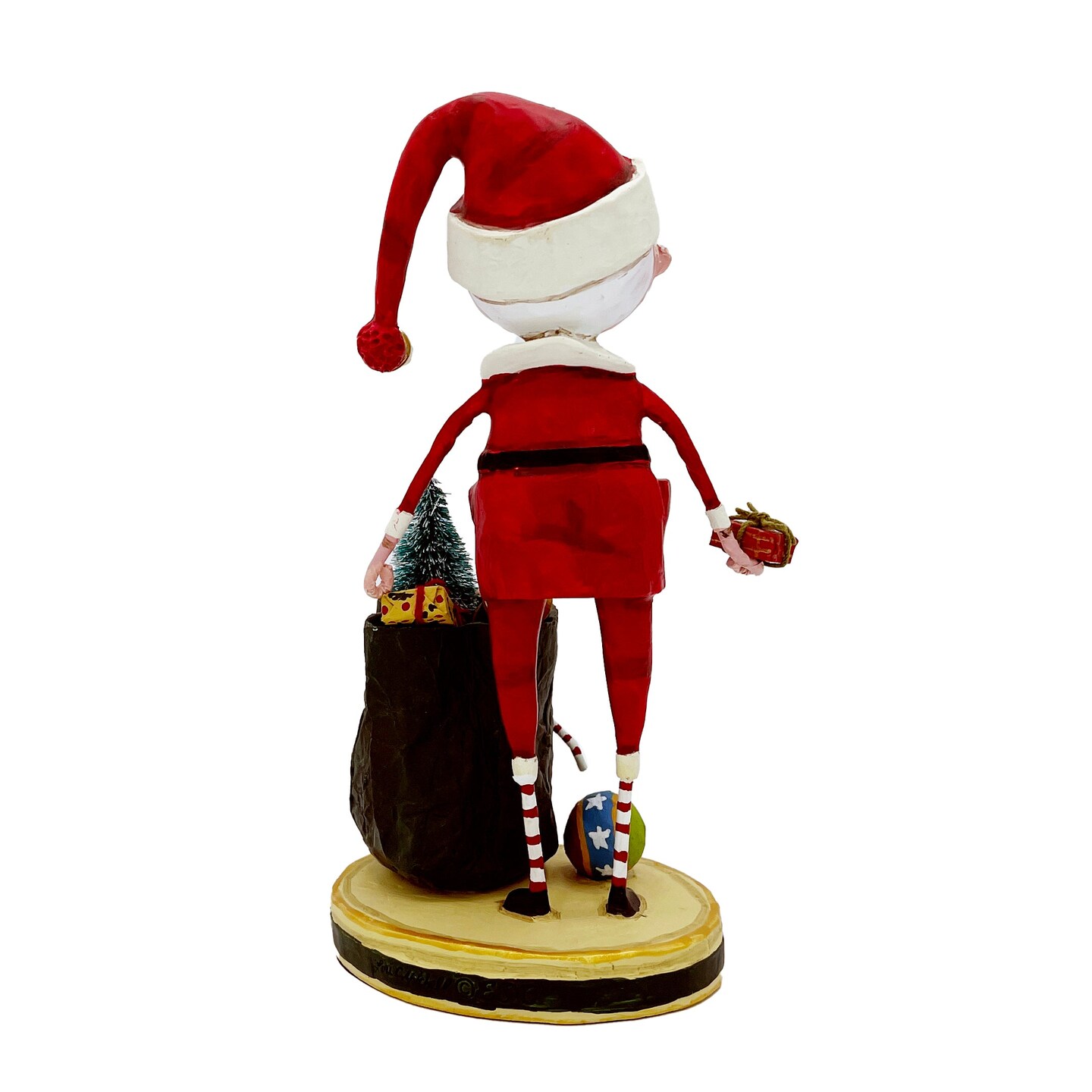 Lori Mitchell Christmas Collection: Santa & His Sack Figurine