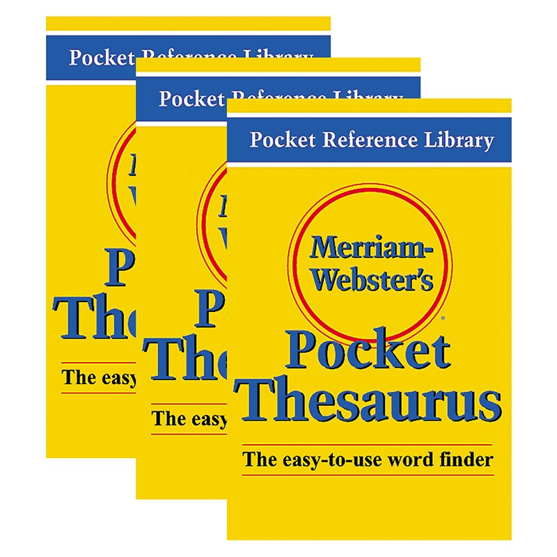 Pocket Thesaurus Pack of 3 Early Childhood Michaels