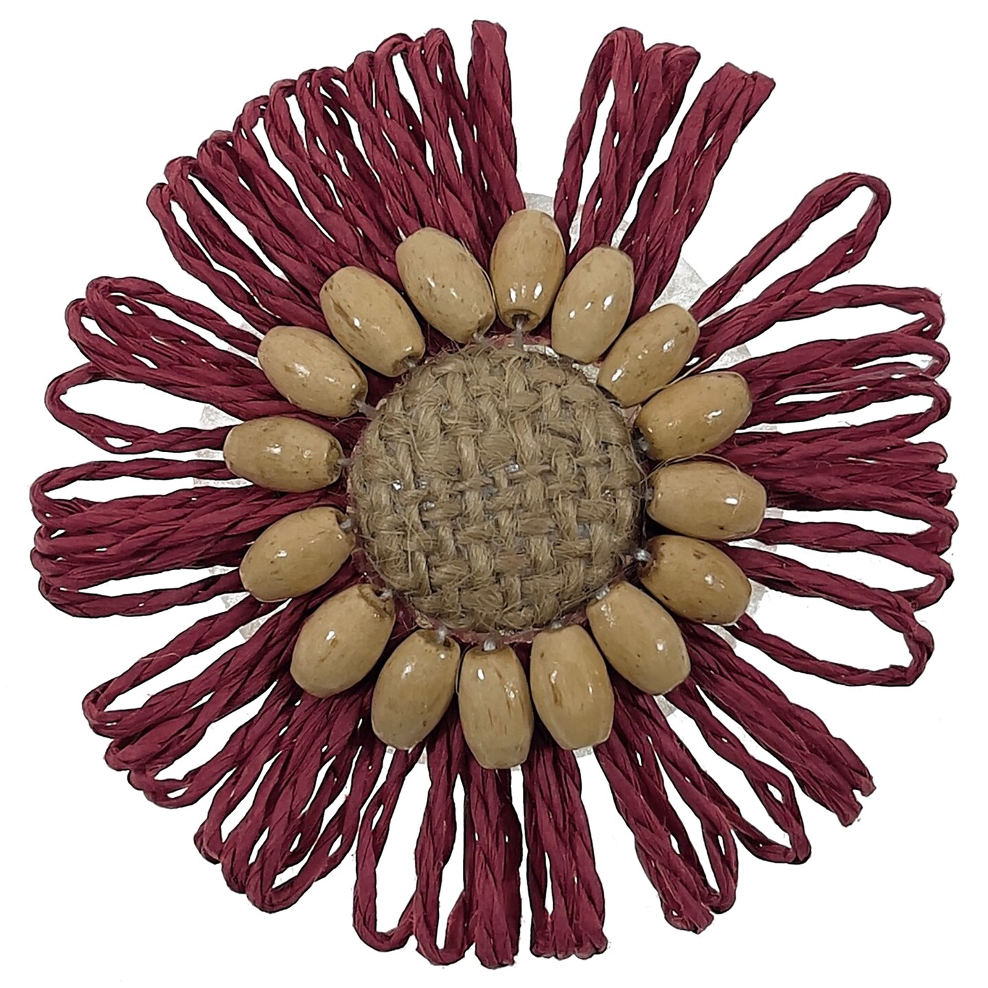 Raffia Sunflower Applique/Patch IronOns & Appliques Michaels