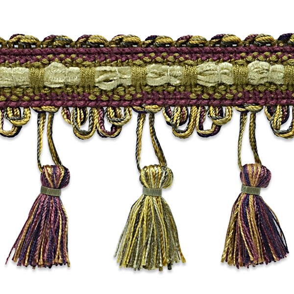 5 yards of 3&#x22; Conso Tassel Fringe Trim - CN071007KV22