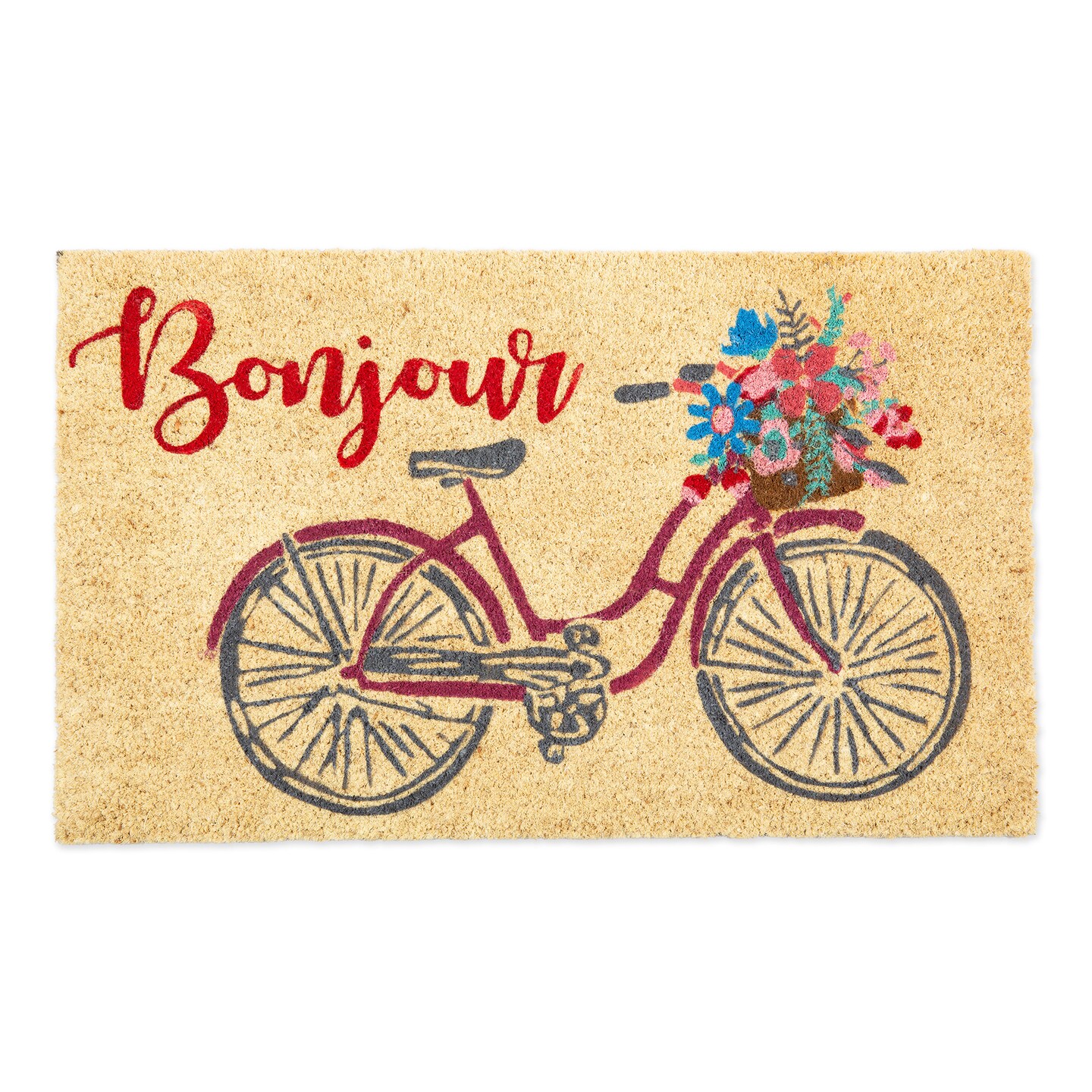 DII Bonjour Bike Doormat Doormats Michaels