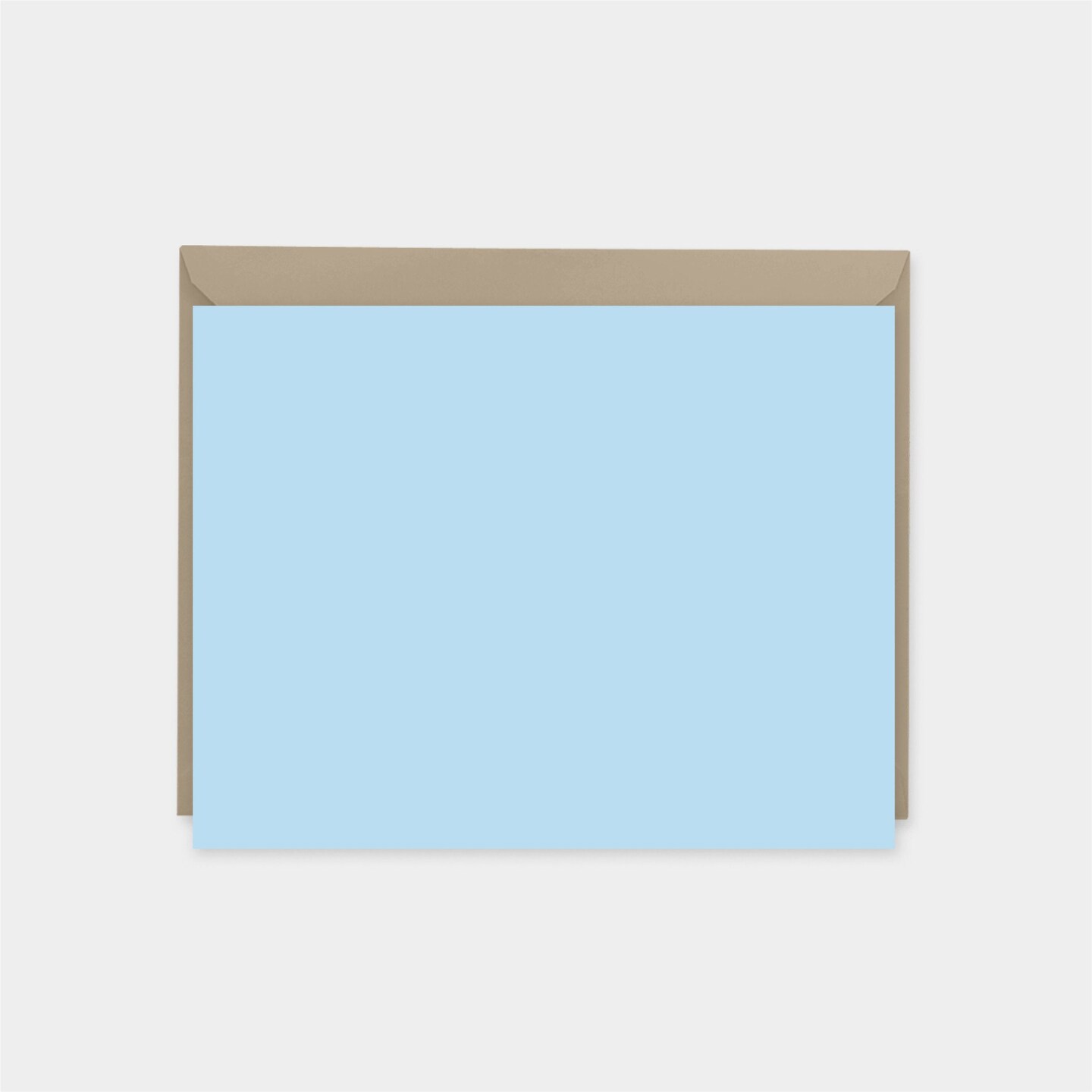 Blue personalized note cards stylish custom notes new baby note cards