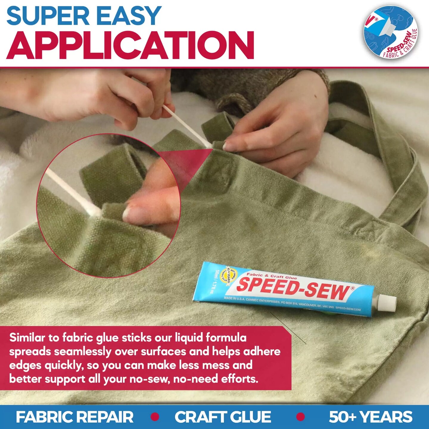 SpeedSew Premium Fabric Glue Fabric Glue Michaels
