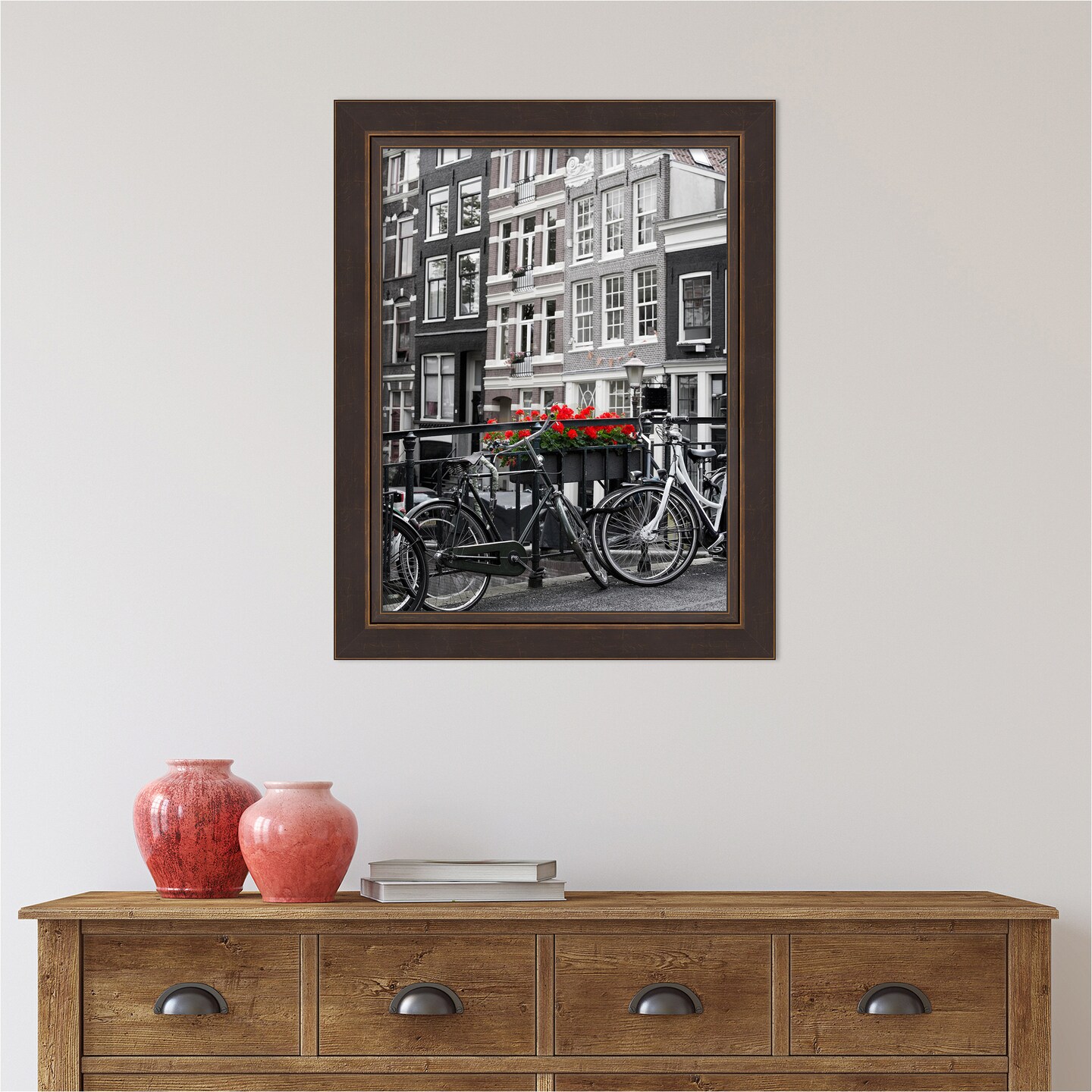 Lara Bronze Wood Picture Frame