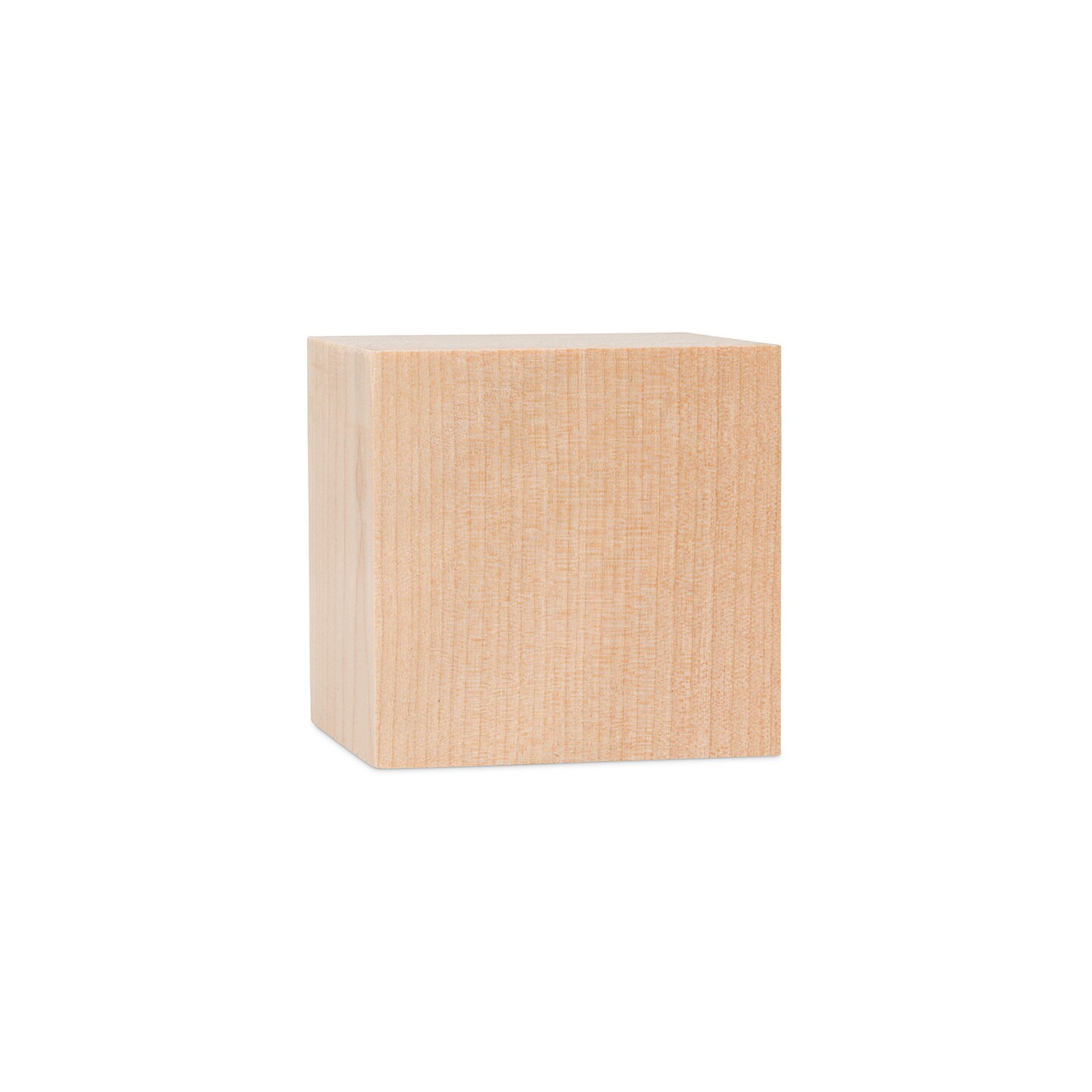 Wood Craft Cubes, Multiple Sizes Available, Small Blocks, Crafts & Dcor, Woodpeckers