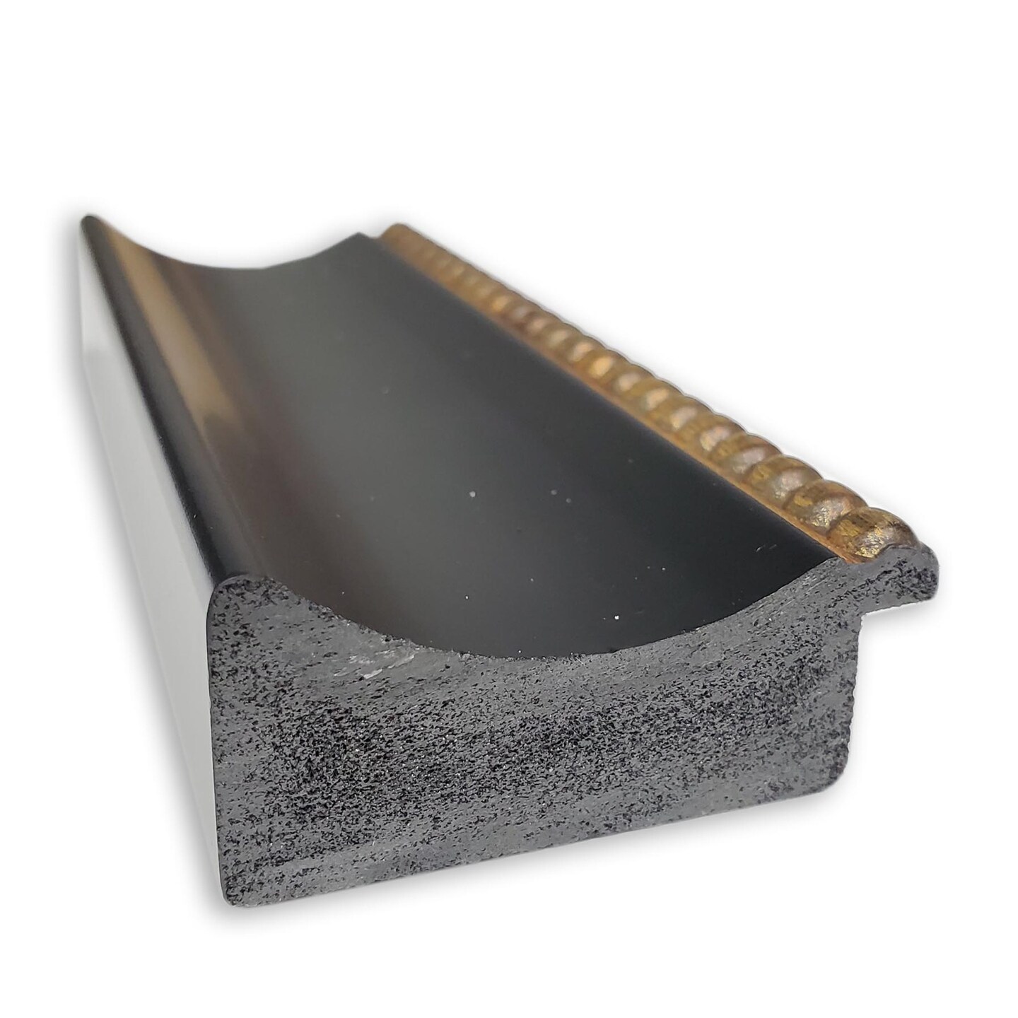 Petite Bevel Wall Mirror, Manhattan Black Frame