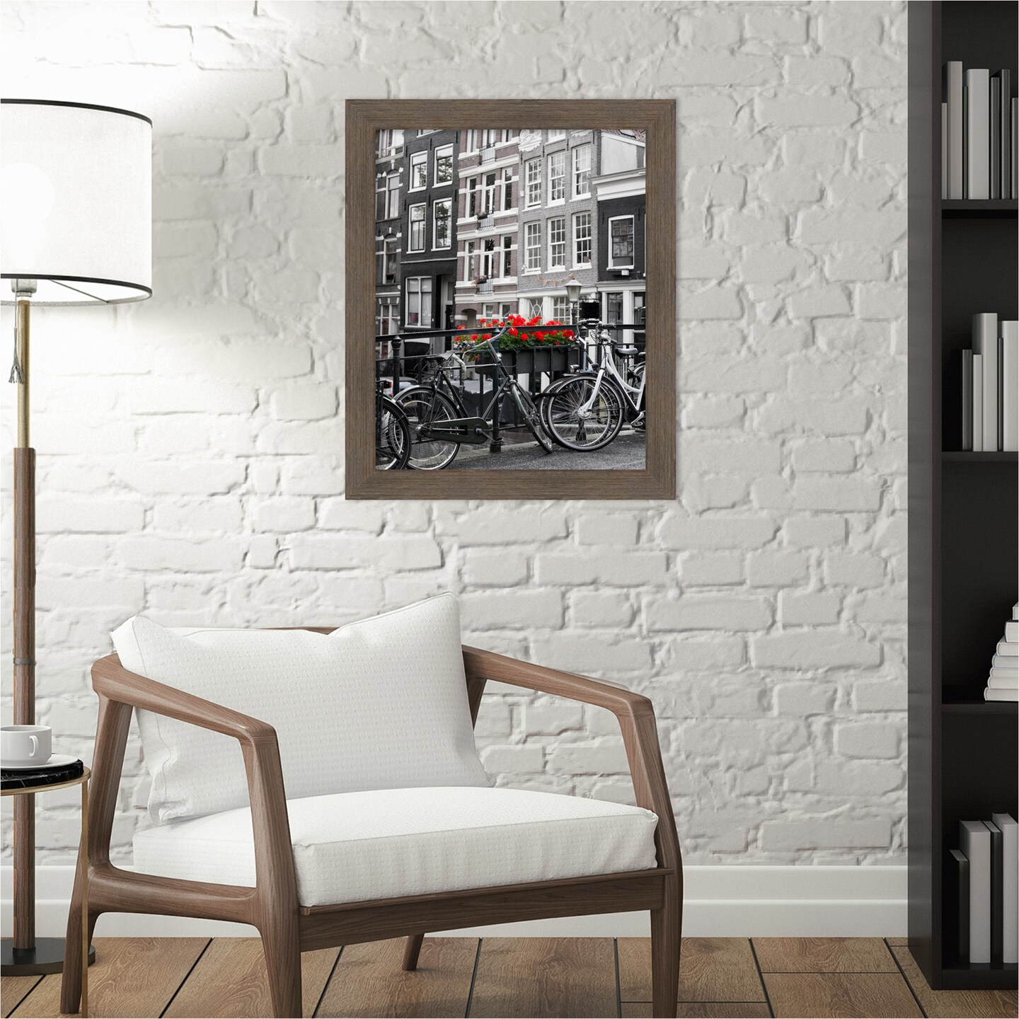 Hardwood Narrow Wood Picture Frame