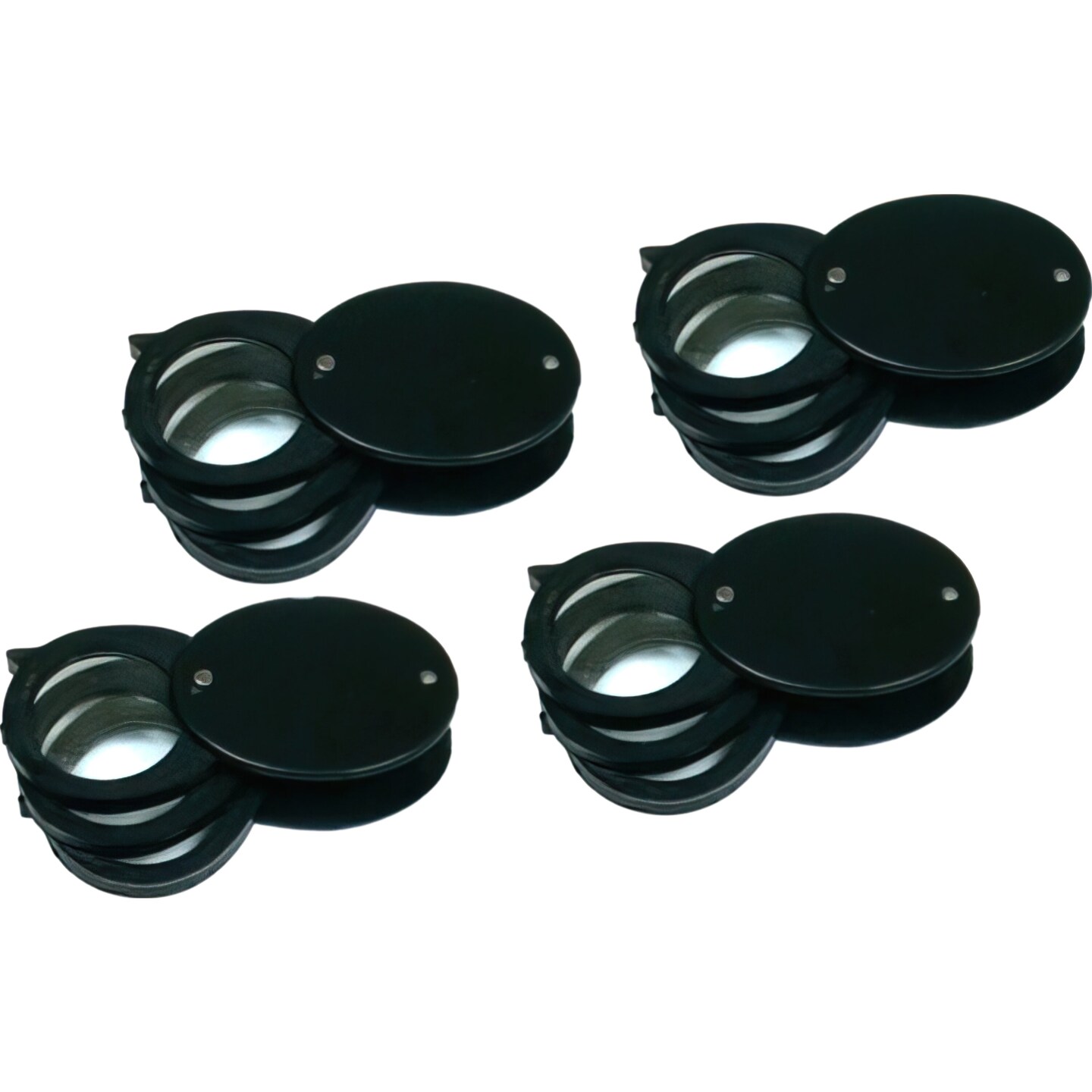 Loupe 5X 10X 20X Folding Magnifier Magnifying Tools