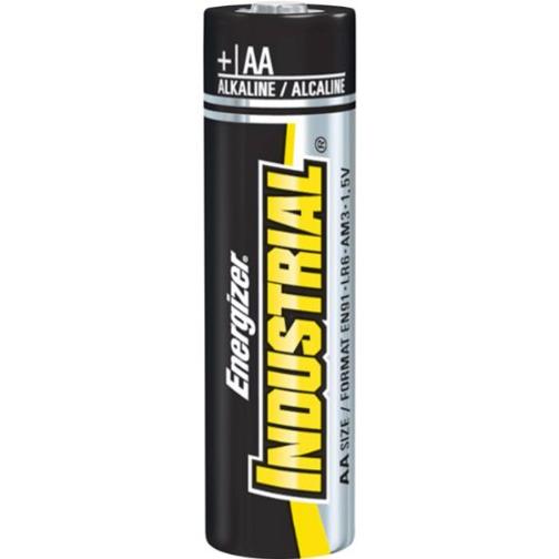 Energizer(R) AA Alkaline Industrial Batteries, Box Of 24in.