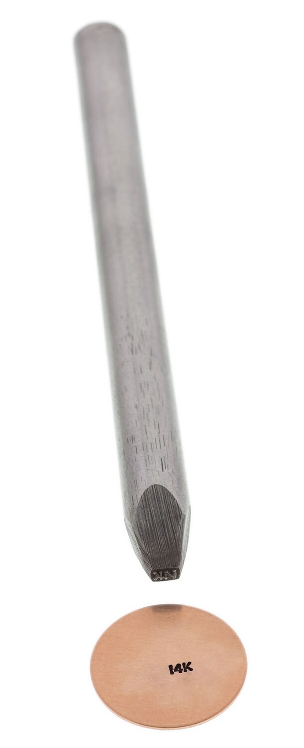 Karat Specialty Stamp, Straight, 1 Millimeter, 14k | PUN-114.01