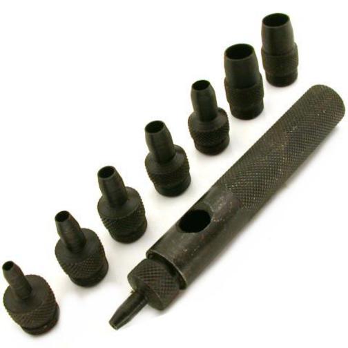 Leather Punches Hole Punch Pliers &#x26; Hammer Leatherworking Hobby Craft Tools