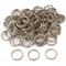 Split Rings Nickel Plated 20mm 100Pcs | Michaels