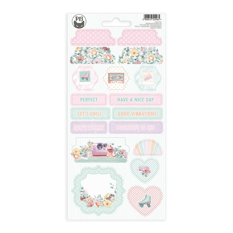 Have Fun Chipboard Sheet Set 3 - P13