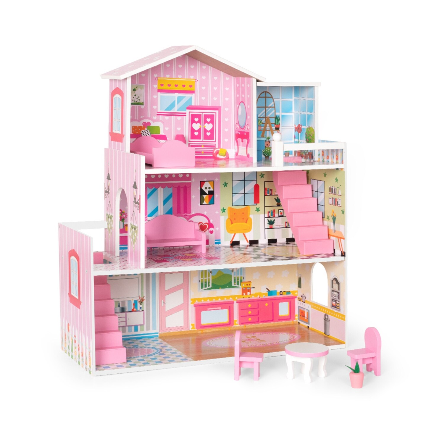 Wooden dollhouse kits outlet michaels