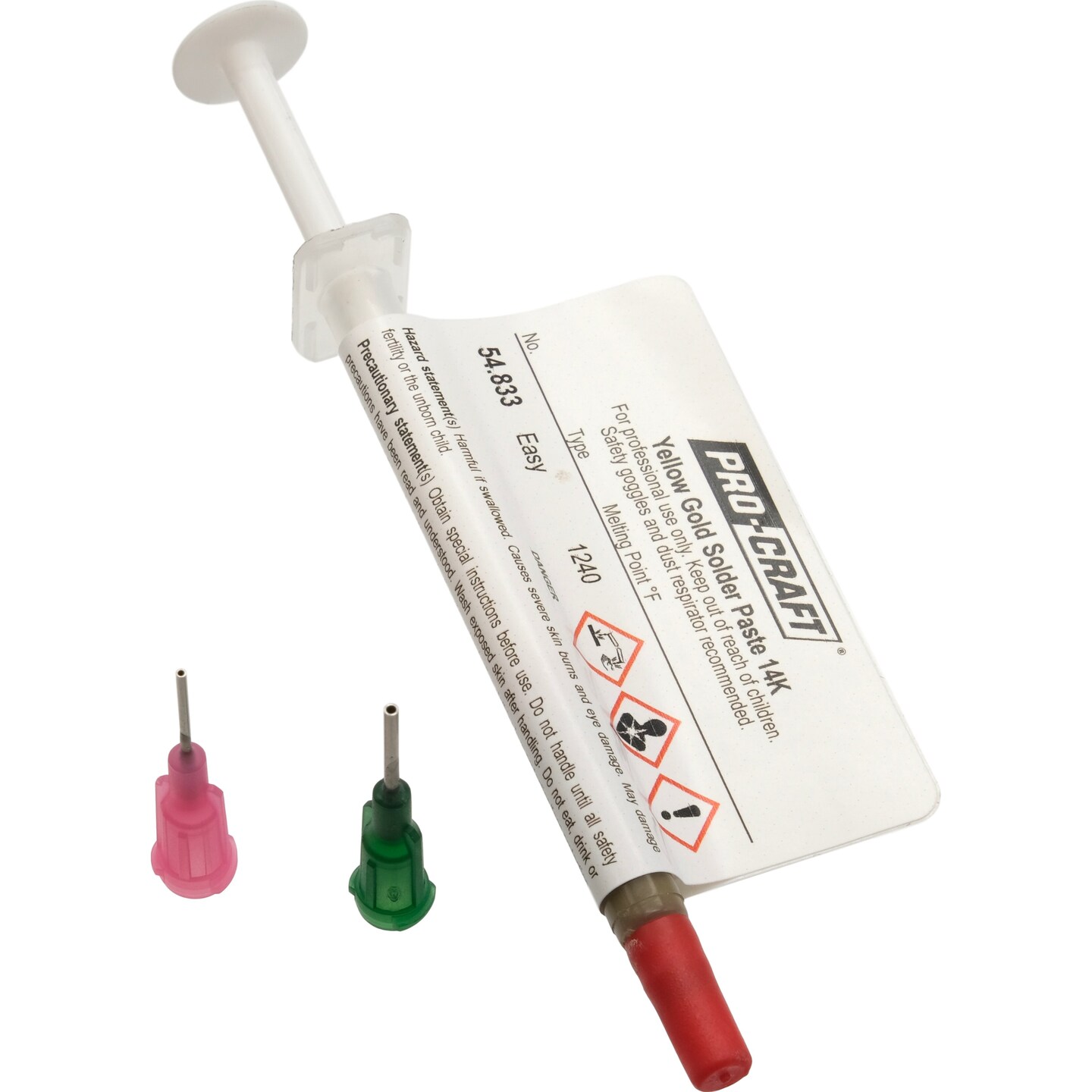 Solder Paste With Flux Yellow Gold 14k 1 Dwt.
