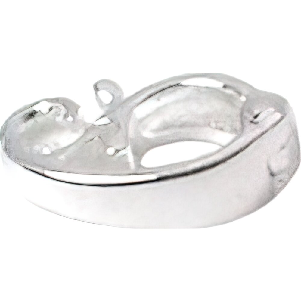 4 Sterling Silver Pearl Enhancer Clasp Parts