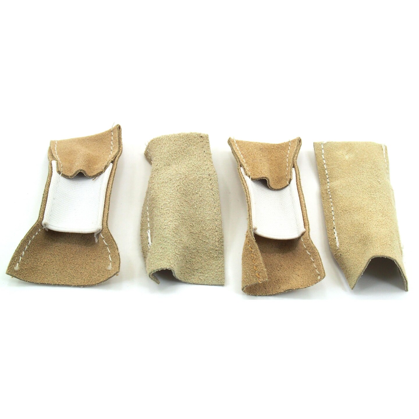 4 Leather Finger Guards Jewelry Polishing Repair Tools