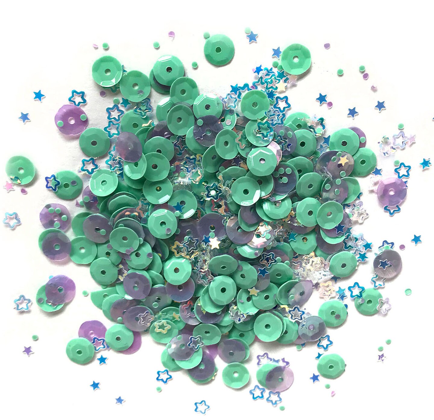 Buttons Galore Loose Sequin Assortments for Craft - 5,000 Pieces 60 Grams