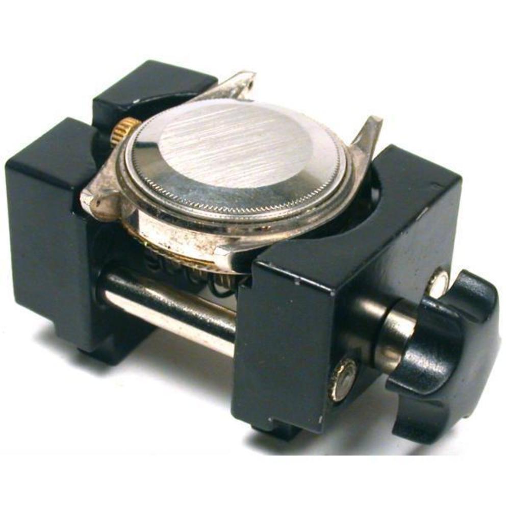 2 Watch Case &#x26; Clock Movement Holder Repair Vise Tools