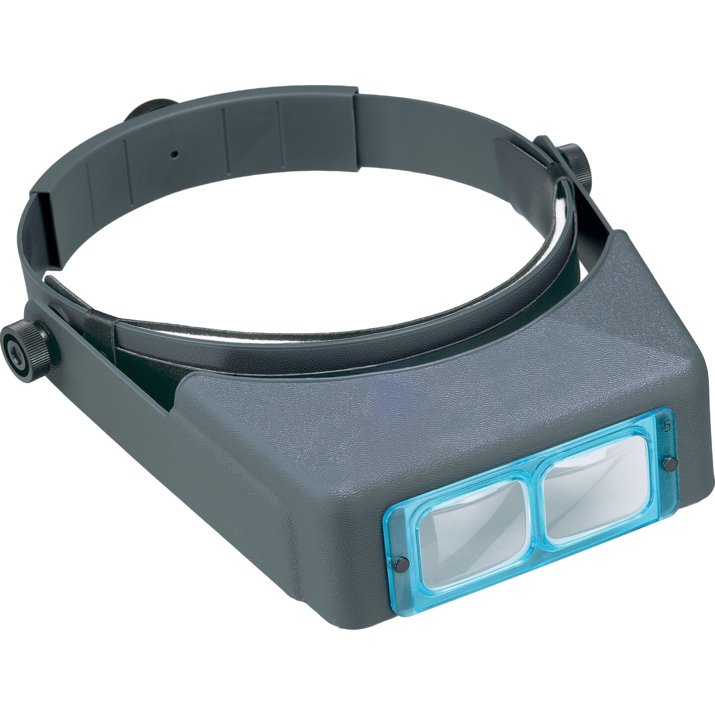 Donegan OptiVISOR® Headband Magnifier DA-5, 2-1/2X, 8 WITH GLASS LENSES